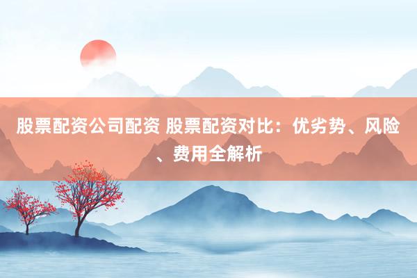 股票配资公司配资 股票配资对比：优劣势、风险、费用全解析