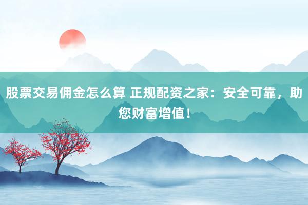 股票交易佣金怎么算 正规配资之家：安全可靠，助您财富增值！